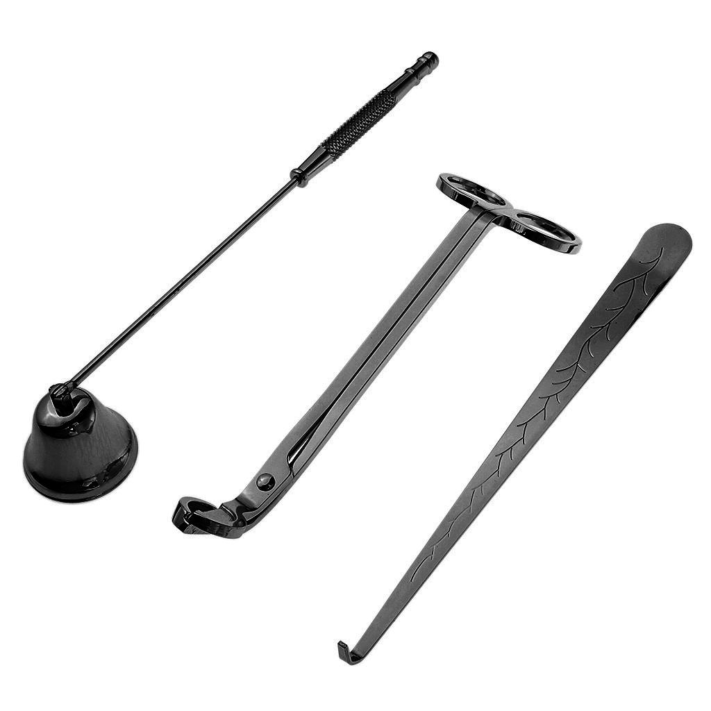 Wick Dipper Tool - Black Candle Wick Dipper Tool Stainless