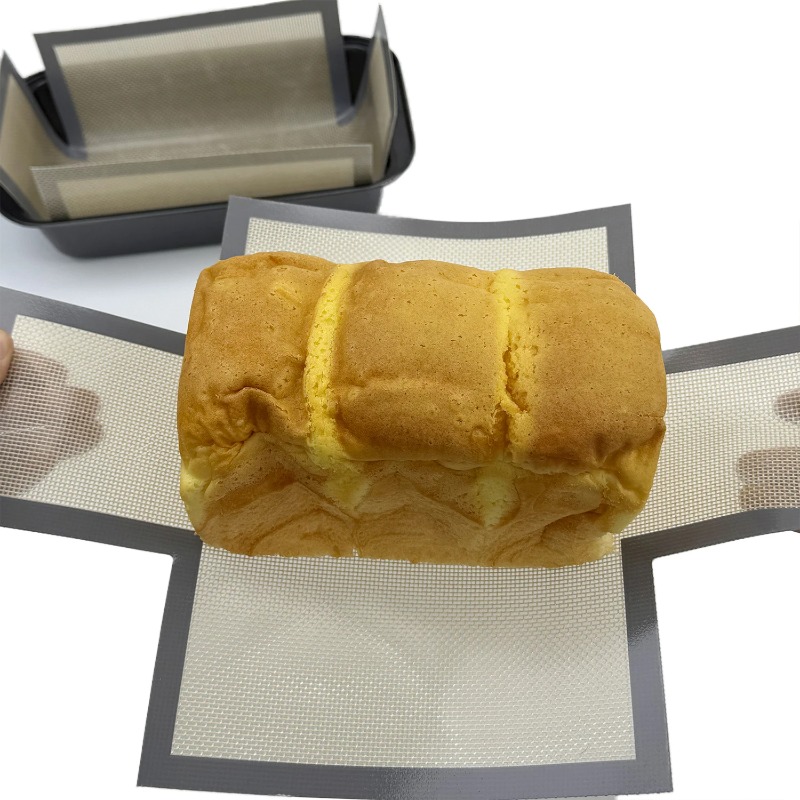 Heat Resistant Mat - Silicone Bread Loaf Pan Liners, Reusable