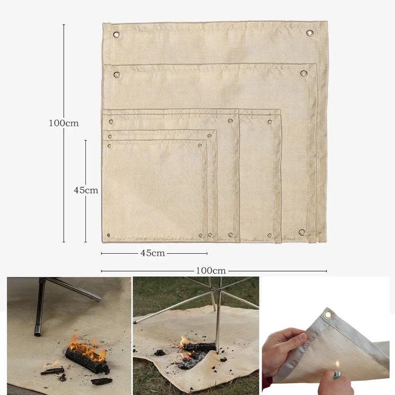 Camping Fireproof Mat Heat Res - Heat Resistant Mat 评论和价格