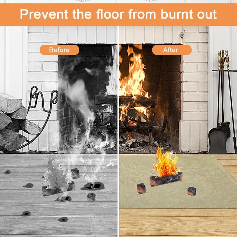 Camping Fireproof Mat Heat Res - Heat Resistant Mat 评论和价格