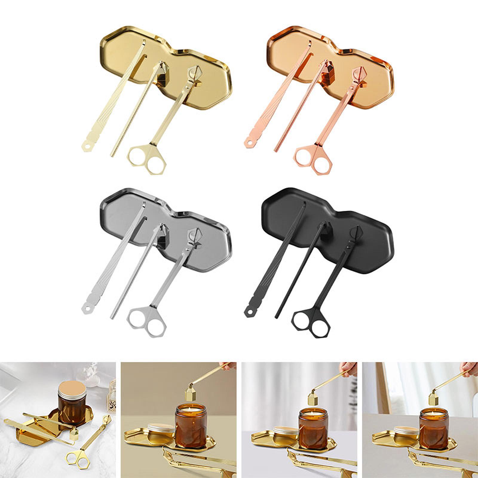 4 in 1 Candle Tool Kit Decor C - Wick Dipper Tool 评论和价格