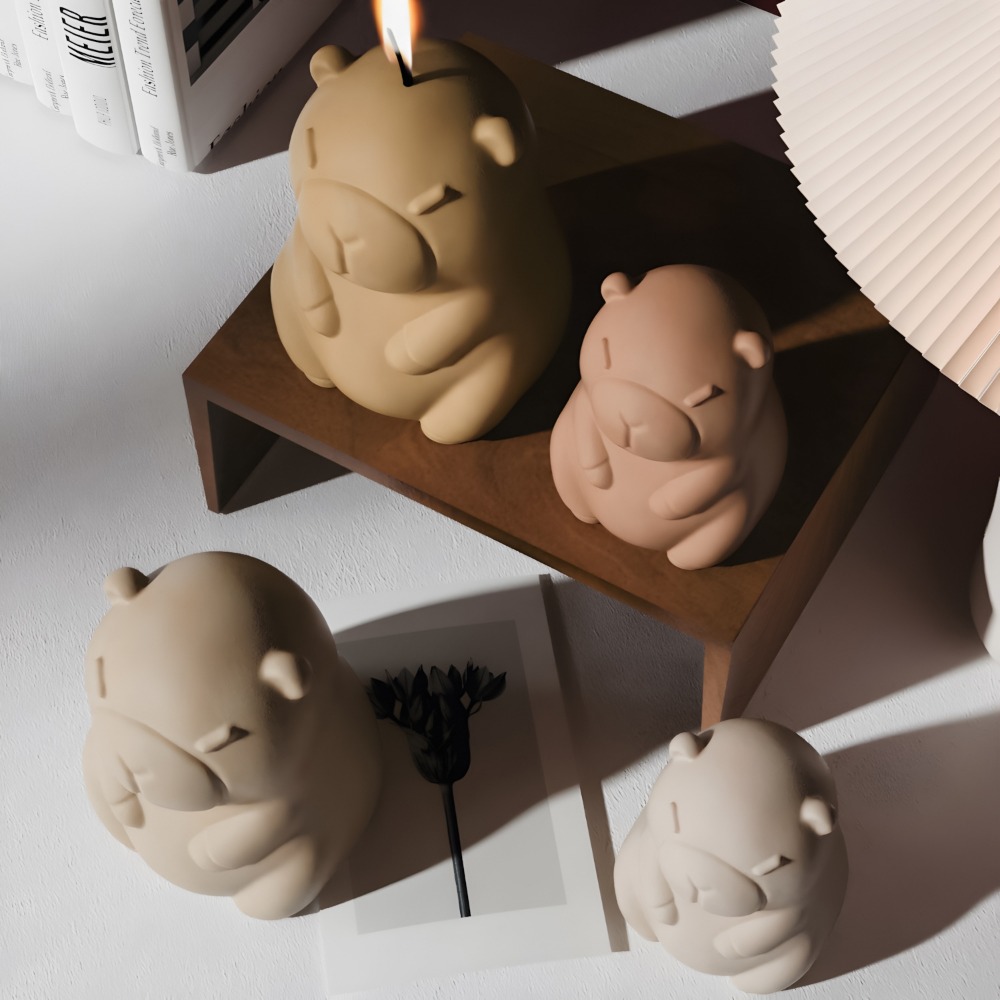 Standing Capybara Scent Candle - Candle Supplies Tins 评论和价格
