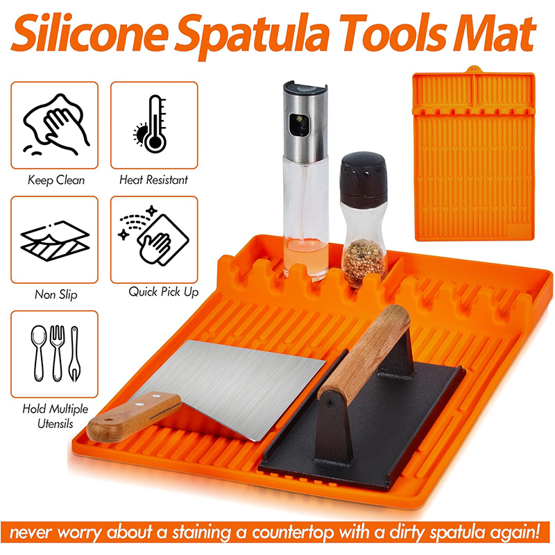 LMETJMA Silicone Grill Mat for - Heat Resistant Mat 评论和价格