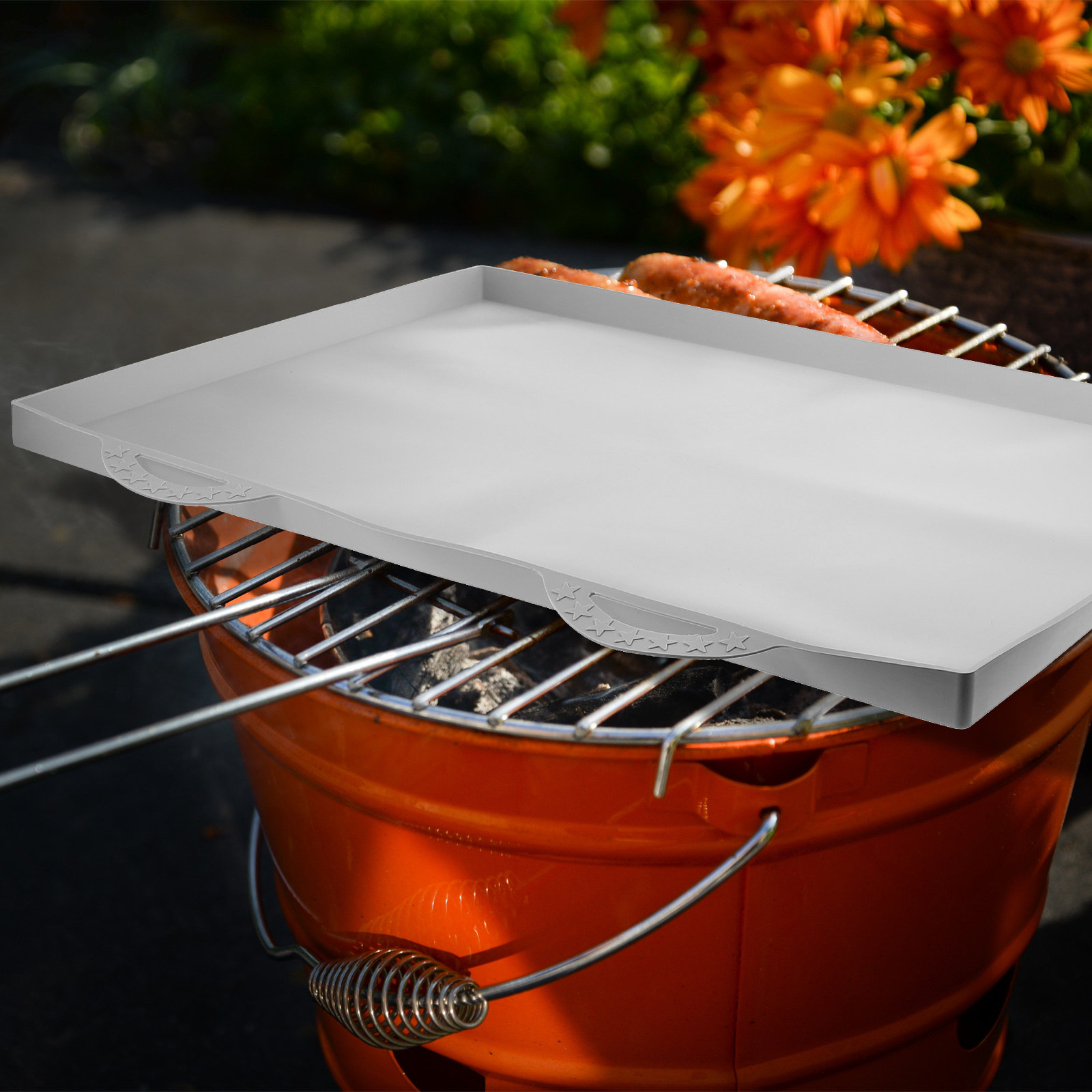 Silicone Griddle Mat for Grill - Heat Resistant Mat 评论和价格