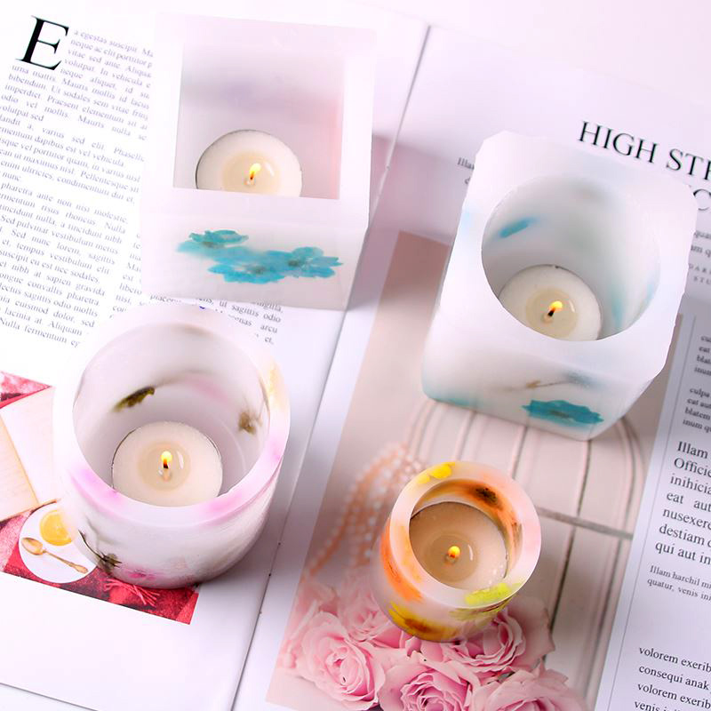 Windproof Wax Cup Acrylic Mold - Candle Supplies Tins 评论和价格