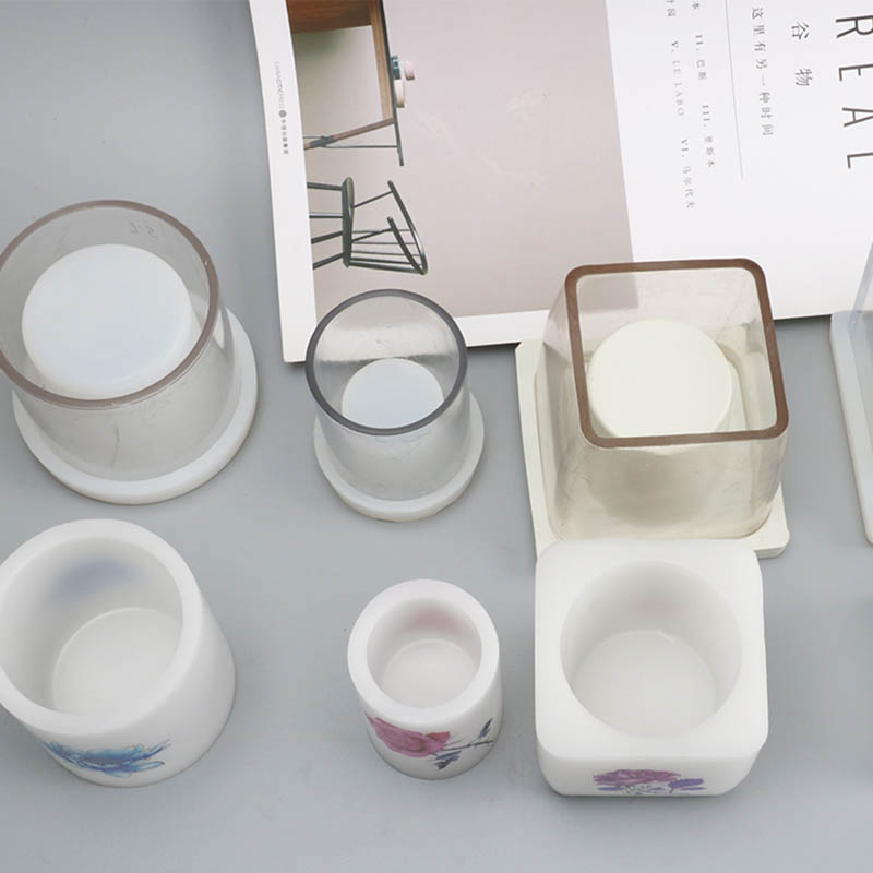 Windproof Wax Cup Acrylic Mold - Candle Supplies Tins 评论和价格