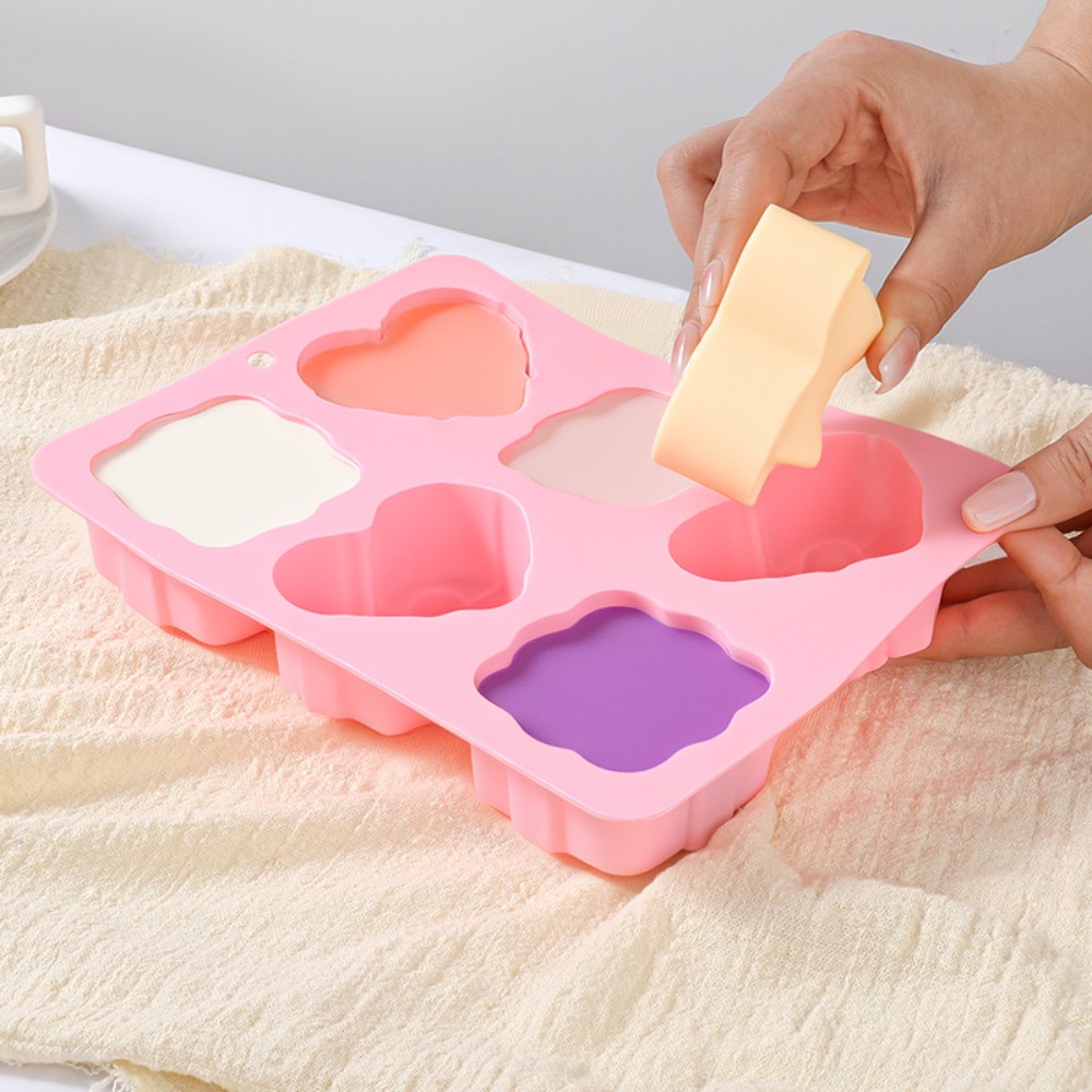 Square Heart Shape Silicone Mo - Candle Supplies Tins 评论和价格