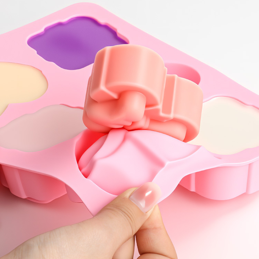 Square Heart Shape Silicone Mo - Candle Supplies Tins 评论和价格