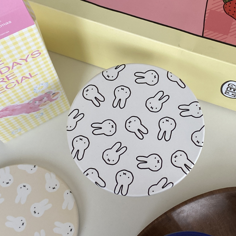 Hot Cute Miffy Series Coffee C - Heat Resistant Mat 评论和价格