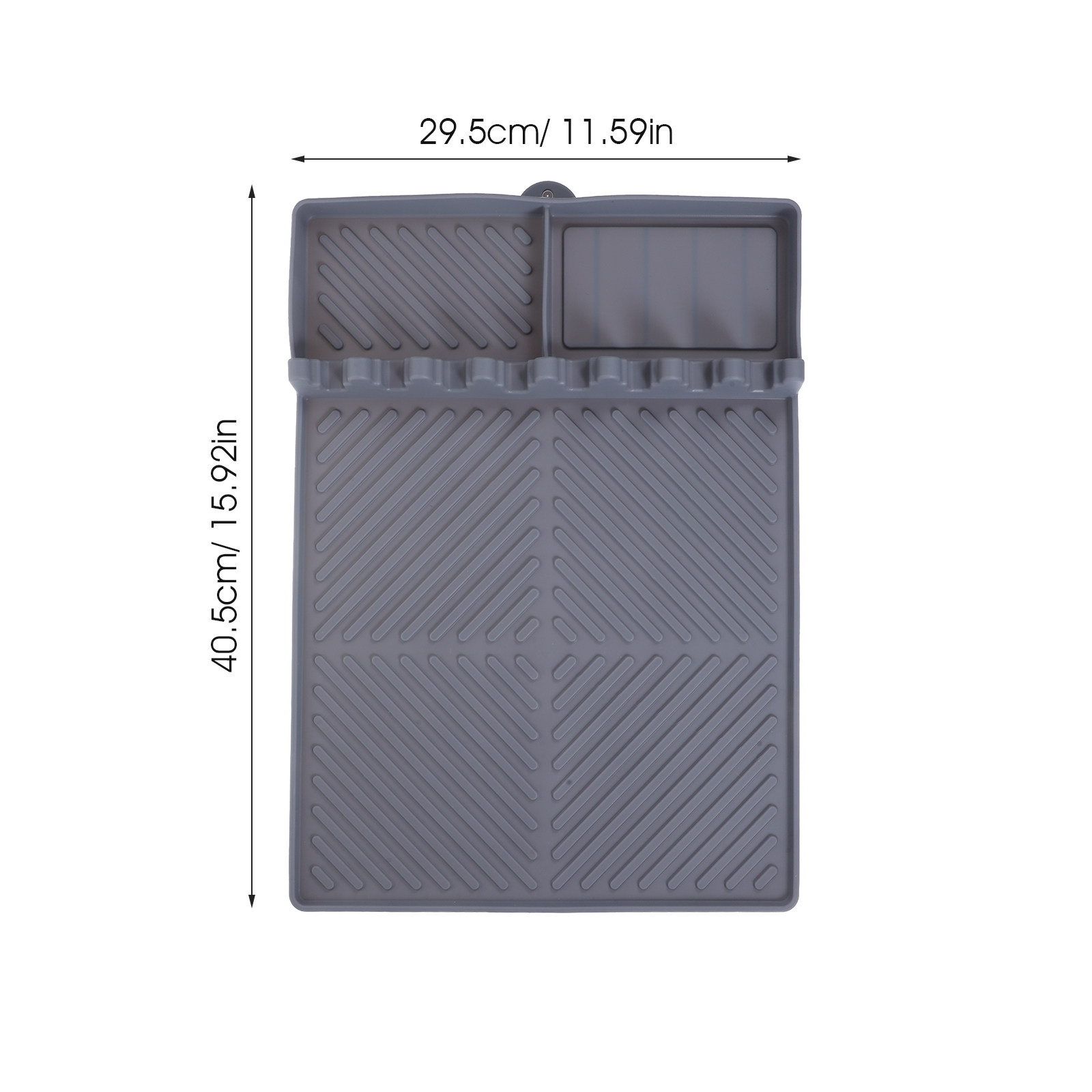 Silicone Grill Side Shelf Mat  - Heat Resistant Mat 评论和价格