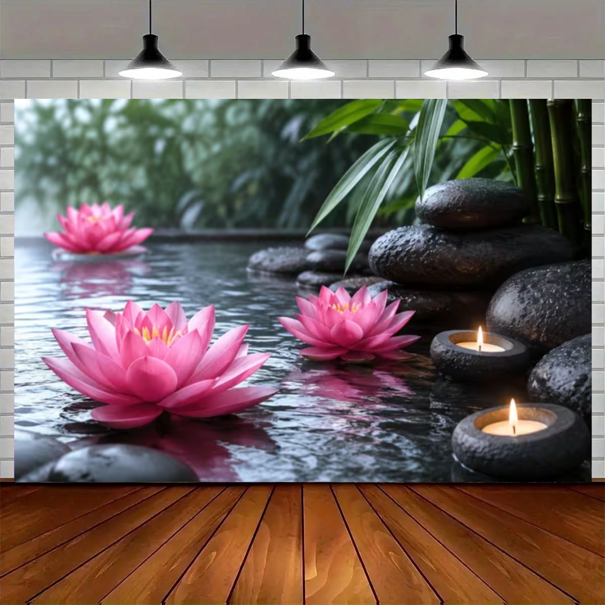 Elegant Lotus Flower Zen Garde - Zen Candle Supplies 评论和价格