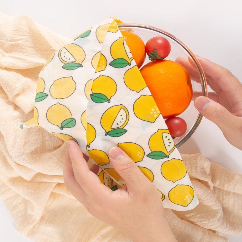 【S】3 Sheets Beeswax Food Wrap  - Beeswax Sheet Roll 评论和价格