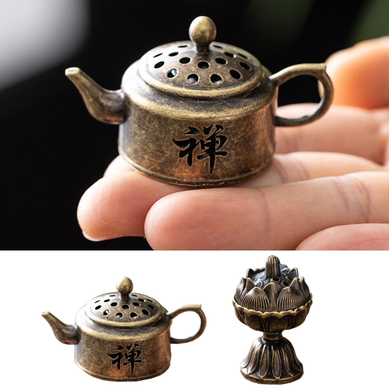 Metal Incense Burner Small Vin - Zen Candle Supplies 评论和价格