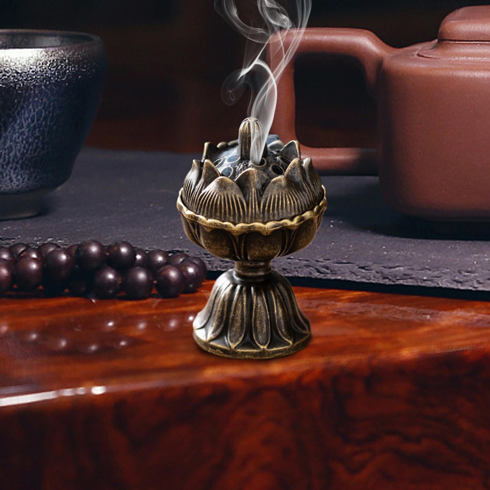 Metal Incense Burner Small Vin - Zen Candle Supplies 评论和价格