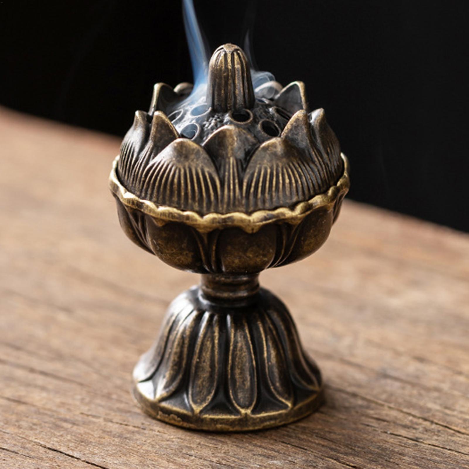 Metal Incense Burner Small Vin - Zen Candle Supplies 评论和价格