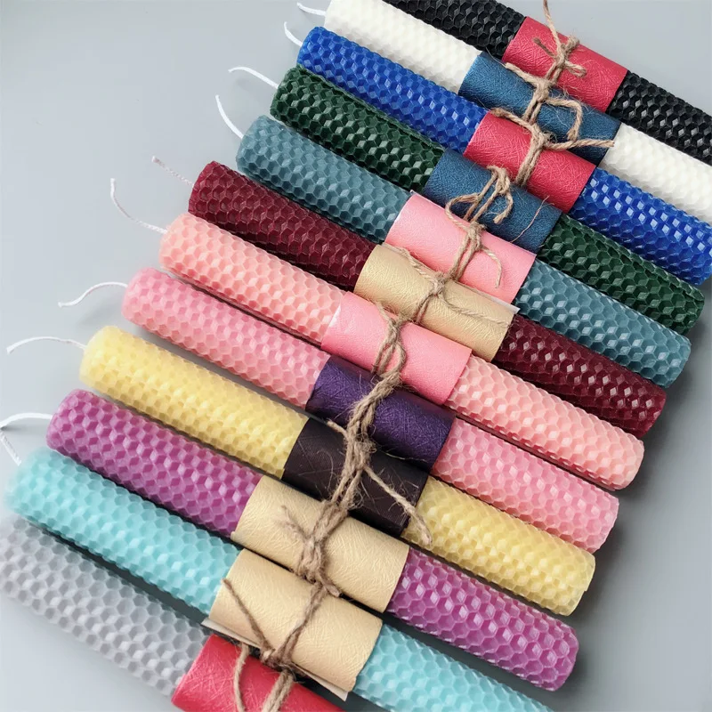 12pcs/set 15*20CM Beeswax Shee - Beeswax Sheet Roll 评论和价格