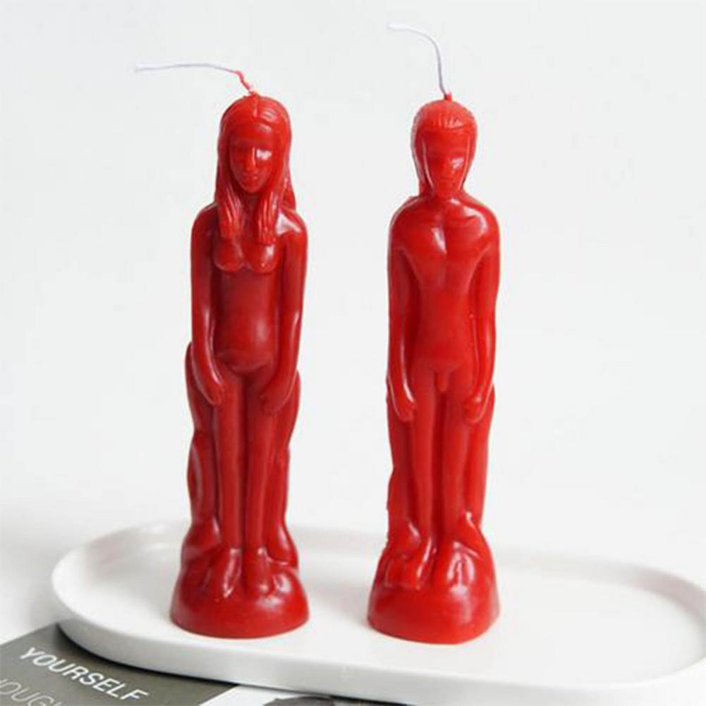 DIY Candle Mold Humanoid Candl - Candle Supplies Tins 评论和价格