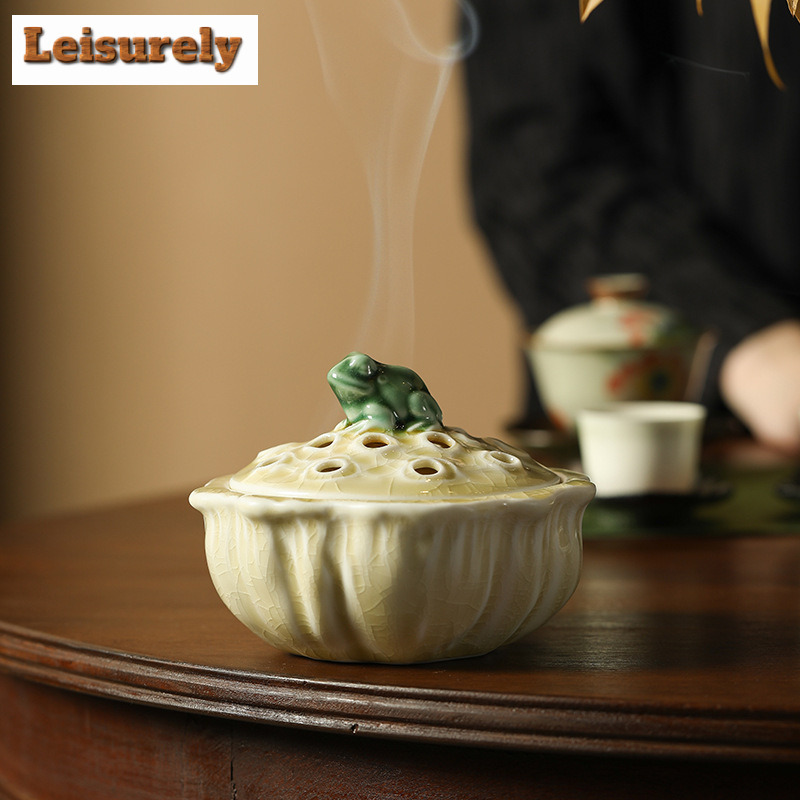 Lotus Pond Frog Fun Incense Ho - Zen Candle Supplies 评论和价格