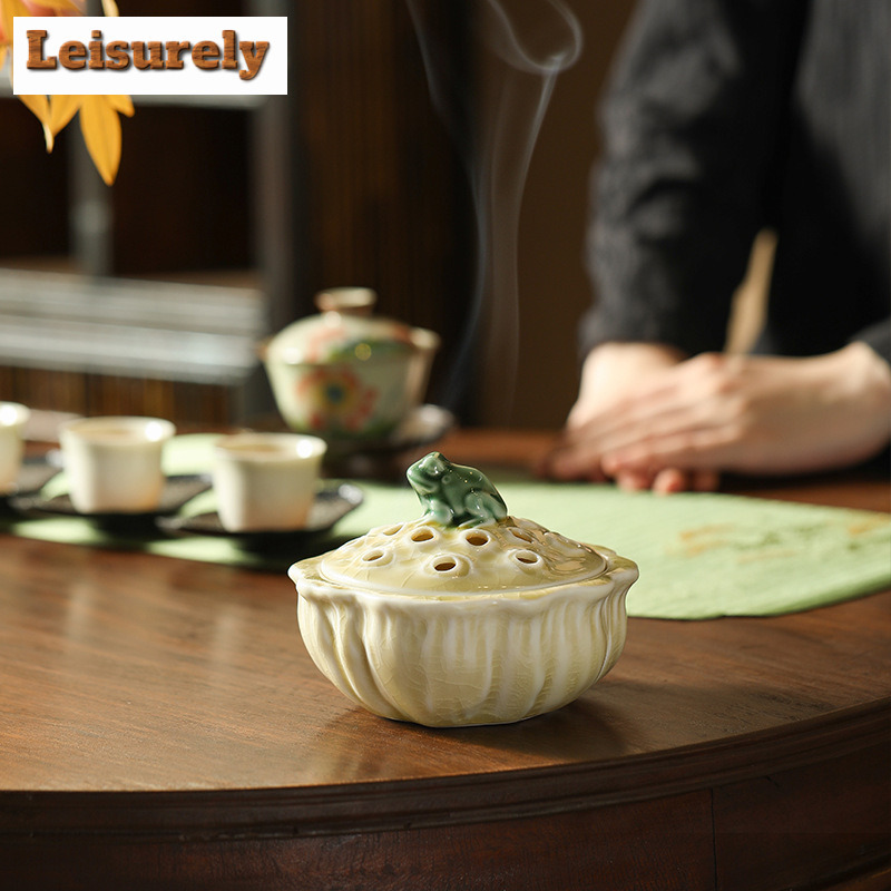 Lotus Pond Frog Fun Incense Ho - Zen Candle Supplies 评论和价格