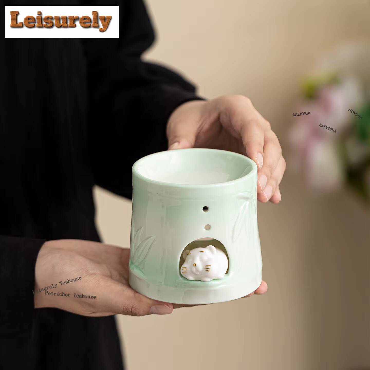Bamboo Rat Incense Holder Zen  - Zen Candle Supplies 评论和价格