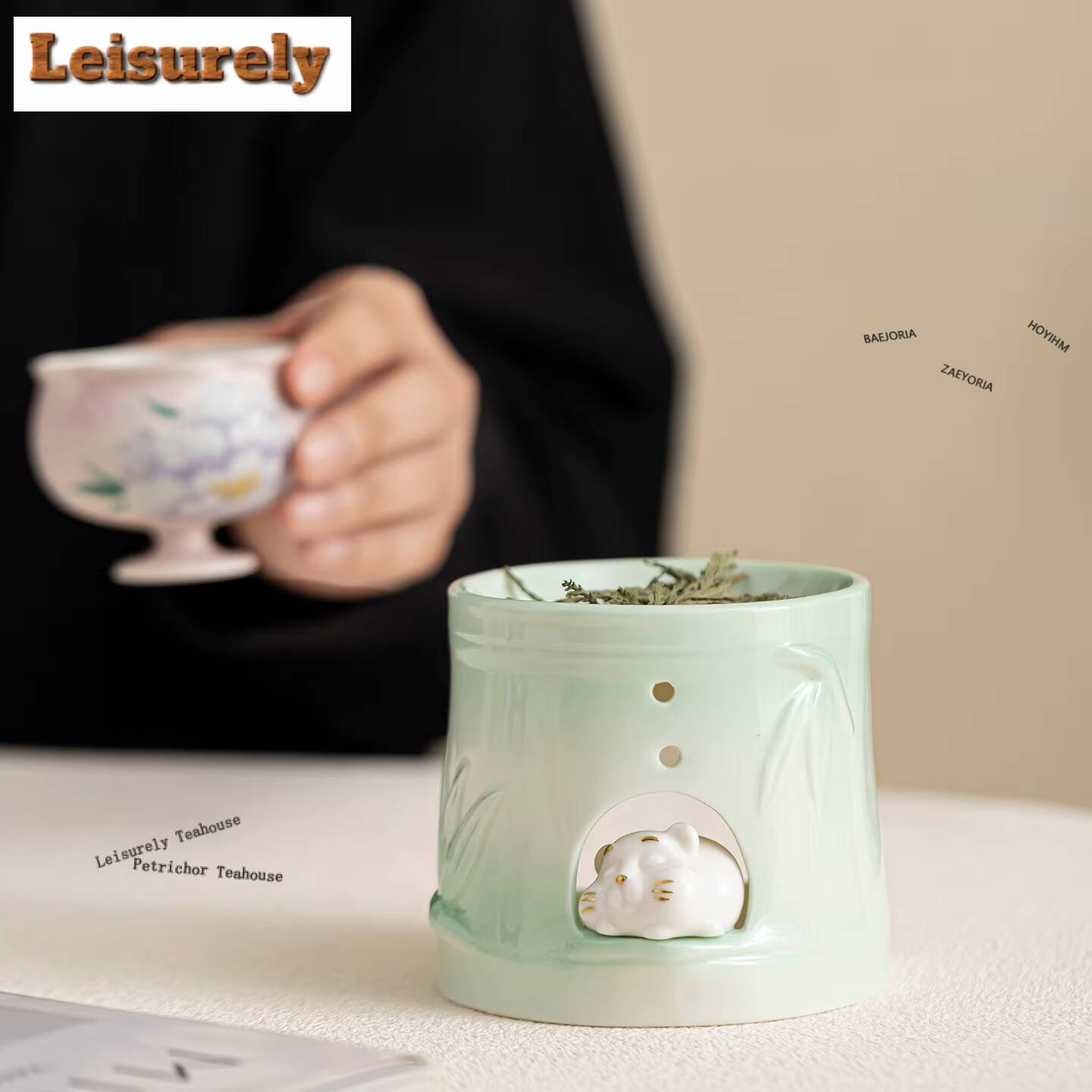 Bamboo Rat Incense Holder Zen  - Zen Candle Supplies 评论和价格