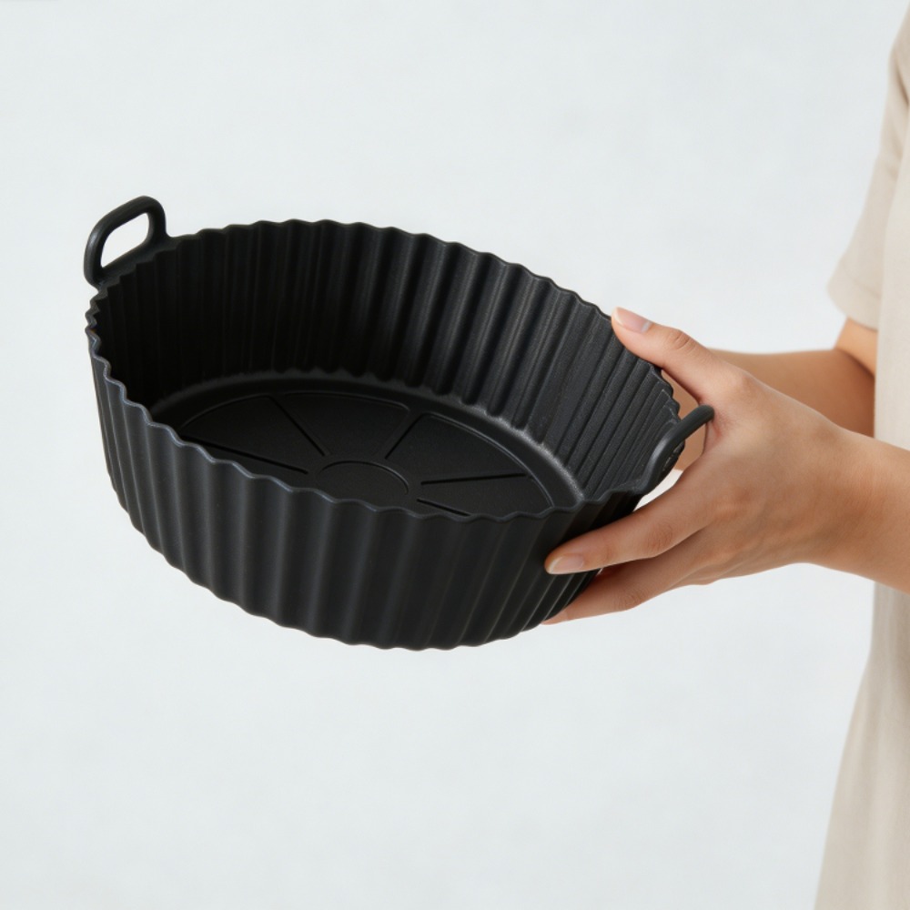 Round Silicone Air Fryer Liner - Heat Resistant Mat 评论和价格