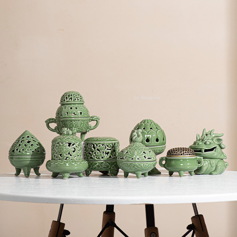 Celadon Chinese Style Ceramic  - Zen Candle Supplies 评论和价格