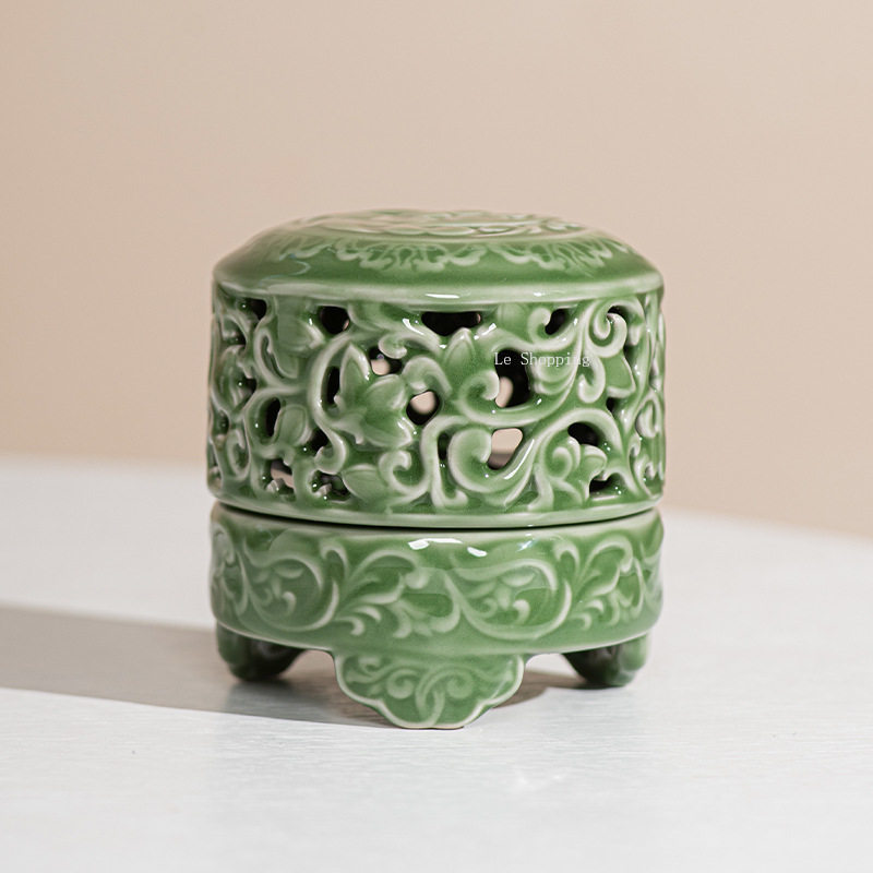 Celadon Chinese Style Ceramic  - Zen Candle Supplies 评论和价格