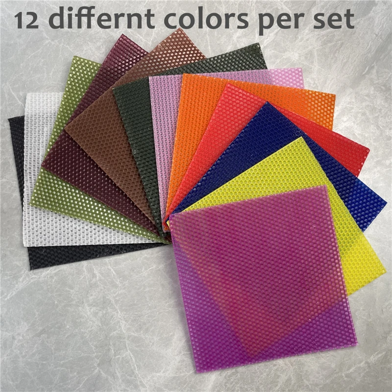 15*20/20x20CM Colored Beeswax  - Beeswax Sheet Roll 评论和价格