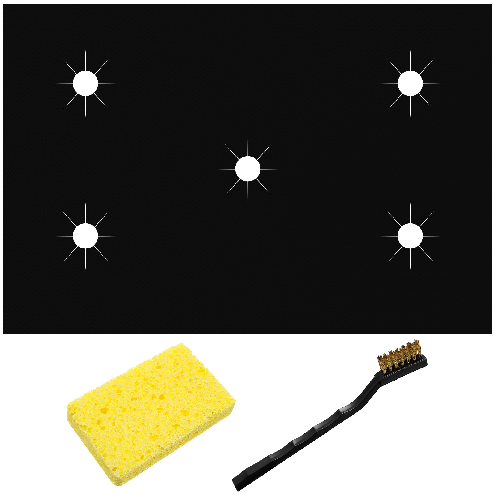 1Set Stove Top Cover for Gas C - Heat Resistant Mat 评论和价格