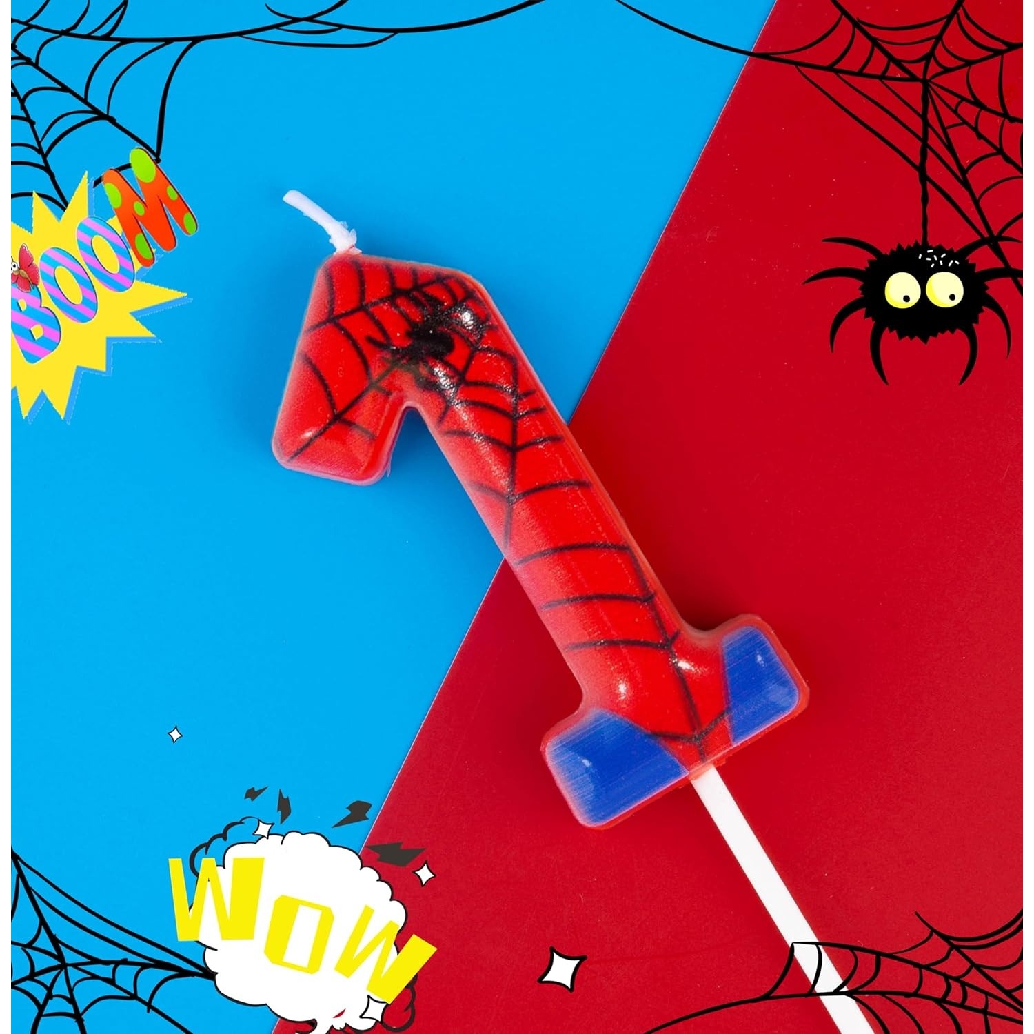 Spider Party 0-9 Birthday Cand - Candle Supplies Usa 评论和价格