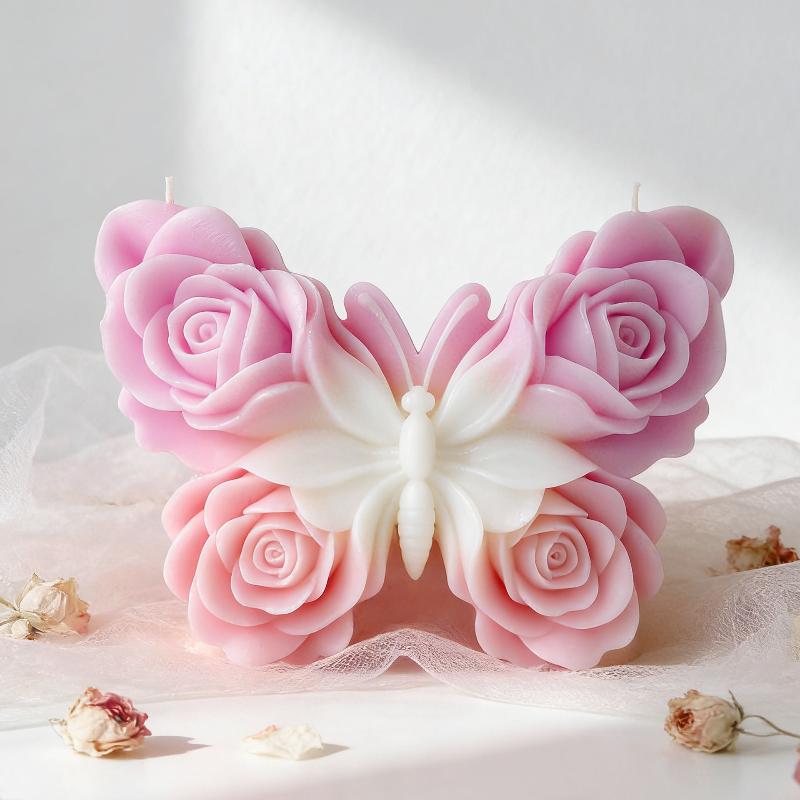 DIY Rose Butterfly Form Silico - Candle Supplies Tins 评论和价格
