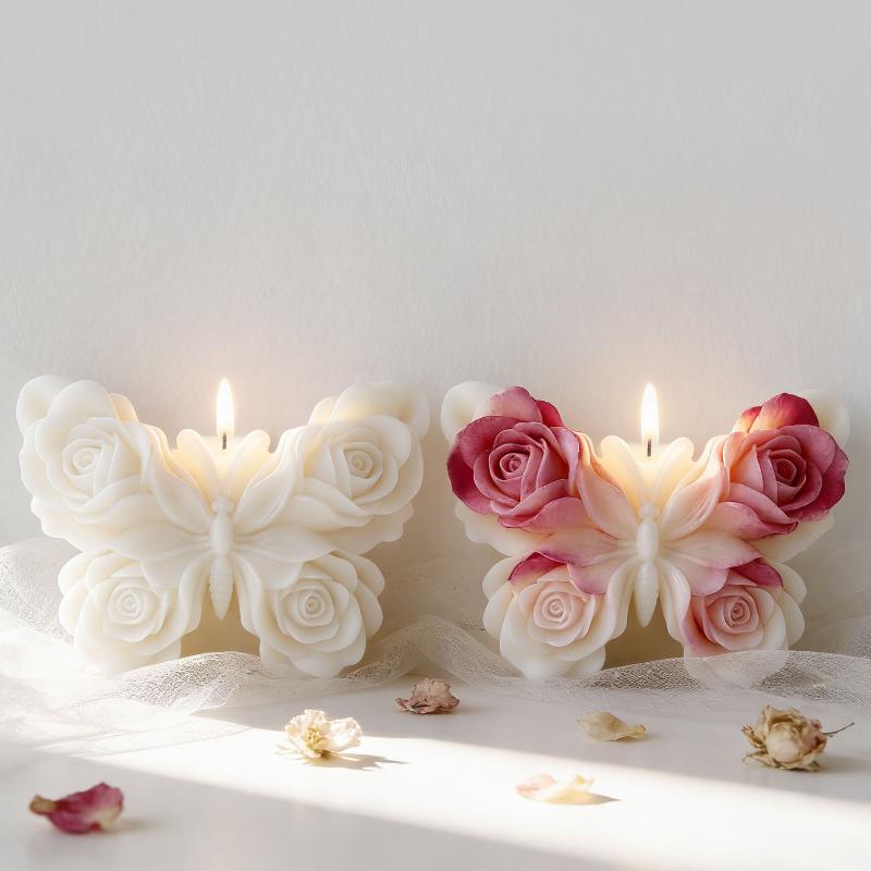 DIY Rose Butterfly Form Silico - Candle Supplies Tins 评论和价格