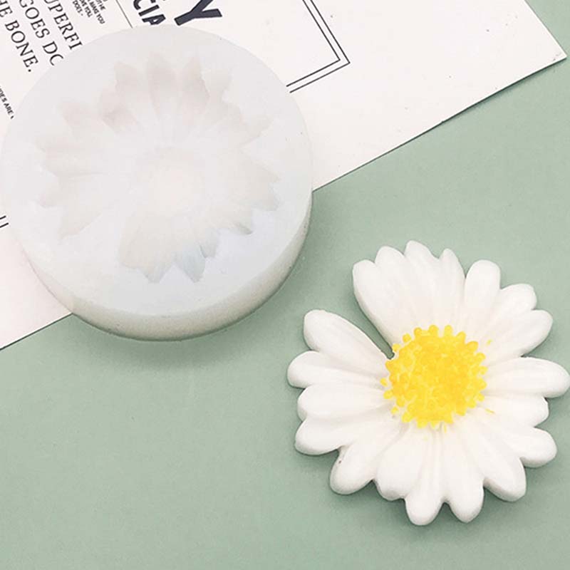 DIY Candle Silicone Mold Daisy - Candle Supplies Tins 评论和价格