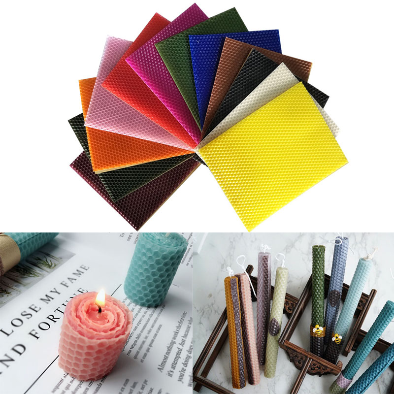 12pcs 15*20CM Beeswax Sheet Ca - Beeswax Sheet Roll 评论和价格