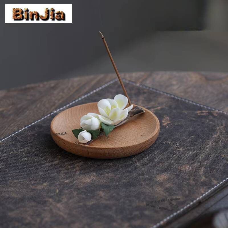 Magnolia Branch Incense Holder - Zen Candle Supplies 评论和价格