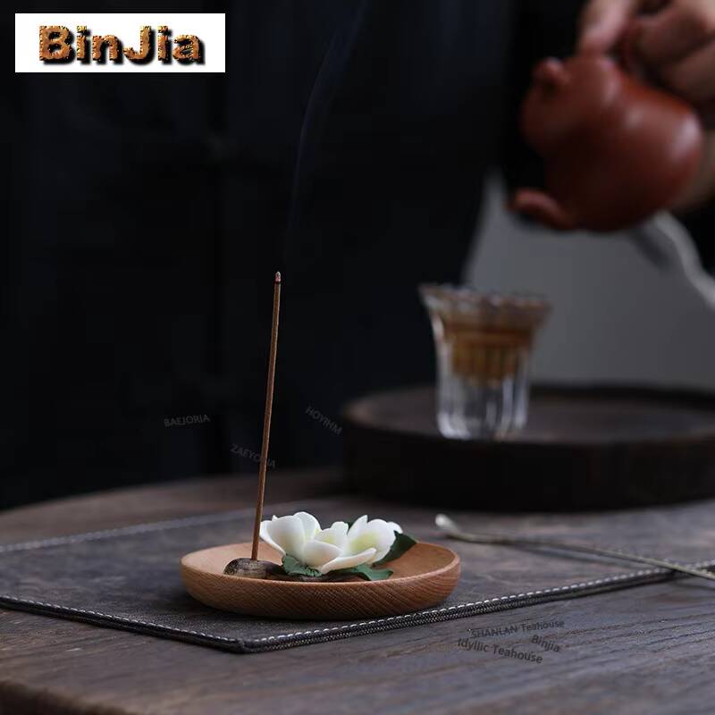 Magnolia Branch Incense Holder - Zen Candle Supplies 评论和价格