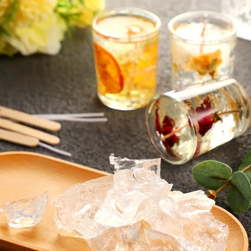 Transparent Crystal Wax, Jelly - Candle Supplies Tins 评论和价格